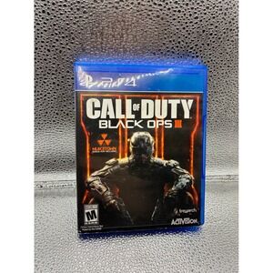 Call of Duty Black Ops III PS4 PlayStation 4 Activision Treyarch FPS Game CIB